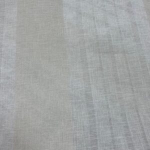 CS158 - 3 mtr Wide / Drop Curtain Sheer - Kensington Dawn - 20cm Cream Stripe / 12cm White Stripe - Textured - 100% Polyester - $30.00 per mtr