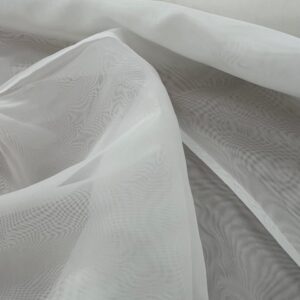 CS160 - 3 mtr Wide / Drop Curtain Sheer -Ace Ivory - Off White / Ivory Sheer - 100% Polyester - $30.00 per mtr