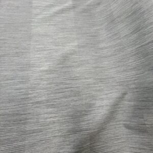 CS165 - 3 Mtr Wide / Drop Curtaining - Borneo Blackout Lined - Stone- Light Grey - 18cm Two Toned Plain and Textured Stripes - B Grade - 100% Polyester - $25.00 per mtr