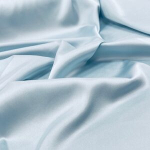 Satin - CS6 - Chaumeise Satin - Baby Blue - A lovely Soft Flowing Satin - 100% Polyester - 150cm wide - $18.00 per mtr