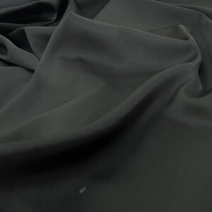 Satin - CS3 - Chaumeise Satin - Black - A lovely Soft Flowing Satin - 100% Polyester - 150cm wide - $18.00 per mtr