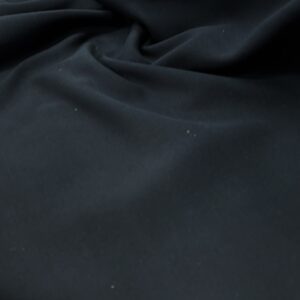 Sweat Shirting - SS-9 Black - 50% Cotton - 50% Polyester - Jet Black - 260 / 300 GSM - 182cm wide - $16.00 per mtr