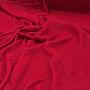 Dress Velvet - PV Cherry - 100% Polyester - Lush Pile - 1.00cm wide - $16.00 per mtr