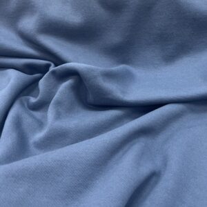 Sweat Shirting - SS-20 - Denim Blue - 50% Cotton - 50% Polyester  - 260 / 300 GSM - 172cm wide - $16.00 per mtr