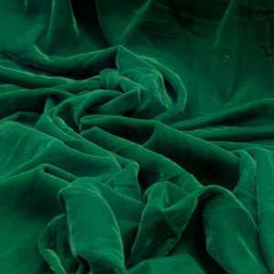 Dress Velvet - PV Emerald - 100% Polyester - Lush Pile - 114cm wide - $16.00 per mtr