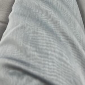 CS174 - 3 Mtr wide / Drop Curtain Sheer - Malaga Aluminum - Silver Grey - 100% Polyester - $30.00 per mtr