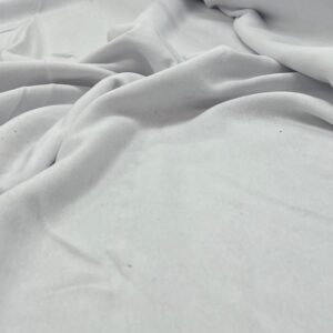 Sweat Shirting - SS-2 White - 50% Cotton - 50% Polyester - 260 - 300 GSM - Crisp White - 178cm wide - $16.00 per mtr