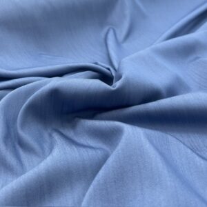 Chambray - DC11 - Mid Blue - Light weight Denim - 90% Cotton / 10% Spandex - 147cm wide - $18.00 per mtr