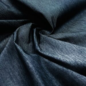Chambray  / Denim- DC15 -Navy - Medium weight Denim - 90% Cotton / 10% Spandex- 150cm wide - $18.00 per mtr