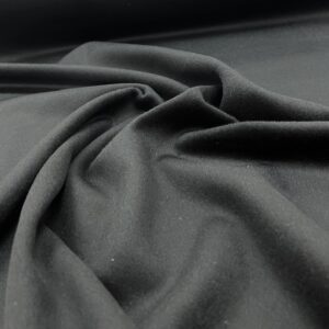 W43 - Wool Blend Jacketing - Black - 90% Wool - 10% Polyester - Medium Weight - 160cm wide - $39.00 per mtr