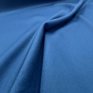 W57 - Wool Jacketing - Light Denim Blue - Thick -  60% Wool / 40% Polyester - 152cm wide - $29.00 per mtr