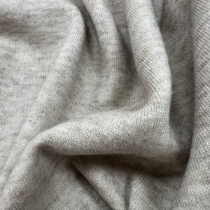 Wool Double Knit - DK2 - Oatmeal - Beautiful Fashion Knits - 20% Wool, 10% Spandex, 70% Polyester - 165cm wide - $25.00 pm