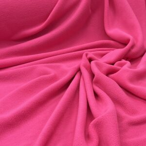MF7 - Microfleece - Bright Pink - New Colour -100% Polyester - 167cm wide - $12.00 per mtr