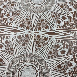 OW290 - Shawl Lace - Bridal Lace - Cream - 100% Nylon Tulle / 100% Viscose Embroidery - 160cm wide - $39.00 pm