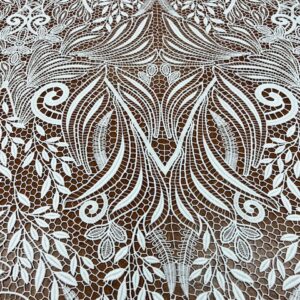 OW373 - Bridal / Evening / Day Lace - Dalton Lace - 132cm wide - 100% Polyester - Overall Lace - Thick - $35.00 per mtr