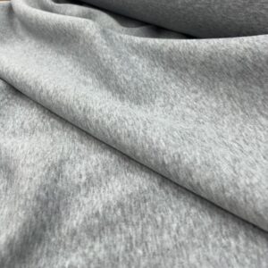 Sweat Shirting - SS-3 Light Grey - 50% Cotton - 50% Polyester - 260 - 300 GSM - 160cm wide - $16.00 per mtr