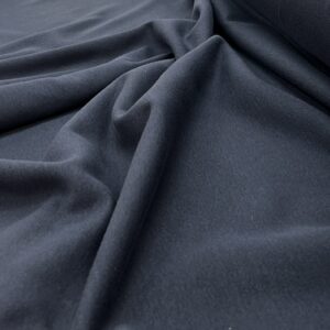 Sweat Shirting - SS-13 -Lighter Navy - 50% Cotton - 50% Polyester  - 260 / 300 GSM - 150cm wide - $16.00 per mtr