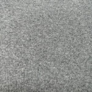 Ribbing - Light Grey - 130cm round tubed Rib Trim - Poly Cotton - $16.50 per mtr