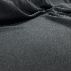 Sweat Shirting - SS-5 Mul Grey - 50% Cotton - 50% Polyester - 260 / 300 GSM - Charcoal - 160cm wide - $16.00 per mtr