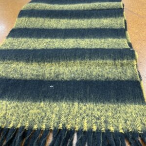 Scarves - N - Wide stripes or Yellow and Black - 20% Cashmere / 80% Polyester - 180cm long x 52cm wide - Super Soft and No two are the same - $29.00 each
