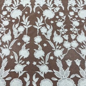 OW364 - Bridal Lace - Off White Blair Lace - 100 Nylon Base with 100% Rayon Embroidery - 137cm wide - $69.00 per mtr
