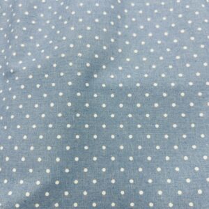 DC31 - Chambray - Patterned - Stretch - Light Blue Chambray with Tiny White - 95% Cotton / 5% Spandex - 148cm wide - $22.00 per mtr