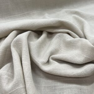 LC101 - Natural- Crinkled 100% Linen - Stunning - 140cm wide - $26.00 per mtr