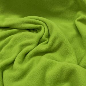 MF7a - Microfleece - Lime Green - New Colour -100% Polyester - 167cm wide - $12.00 per mtr