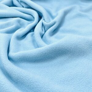 MF6c - Microfleece - Baby Blue -100% Polyester - 167cm wide - $12.00 per mtr