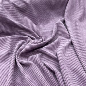 CP10 - Fashion Corduroy - Lilac - Wide Wale - 90% Polyester - 10% Spandex - 148cm wide - $14.00 per mtr