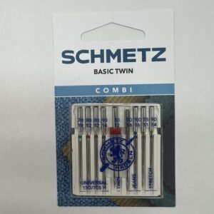 Needles - Schmetz Machine Needles - 9 different needles  Combo Box - Universal 70/10-80/12-90/14 - Twin 80/12 - Jean- 90/14-100/16 - Stretch - 75/11-90/14 - $25.00 pack