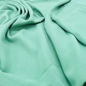GS1 - Mint - Georgette - Plain - 100% Polyester - 5mtr x 1.10cm wide - Saree Sized Pieces - $30.00 piece price