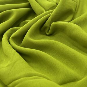GS22 - Olive - Georgette - Plain - 100% Polyester - 5mtr x 1.10cm wide - Saree Sized Pieces - $30.00 piece price