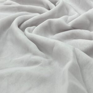 GS27 - White - Georgette - Plain - 100% Polyester - 5mtr x 1.10cm wide - Saree Sized Pieces - $30.00 piece price