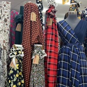 100% Rayon - Floral / Ginghams / Checks and Abstract Prints