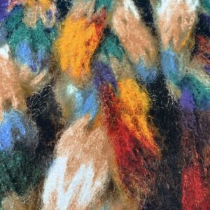 P295 - 100% Polyester - Soft Georgette - Abstract Effects in all color ways - Rust, Blue, Black, Green, Purples - 150cm wide - $26.00 per mtr