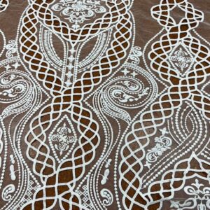 OW247 - Luna Cattoat lace - 100% Nylon Base, 100% Rayon Embroidery - 140cm wide - $35.00 pm - NOW $10.00PM SPECIAL
