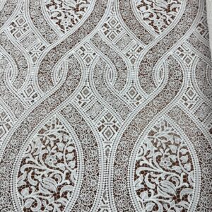 OW262 - Petra lace - Thick 100% Overall Polyester Lace - 130cm wide - $29.00 pm